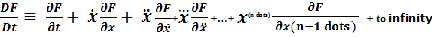 Generalized Fluid Equation